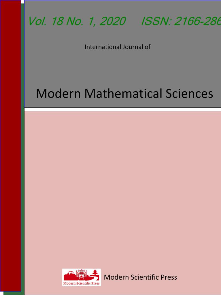 International Journal of Modern Mathematical Sciences